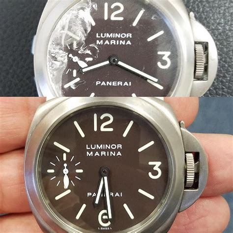 Crystal replacement Panerai .